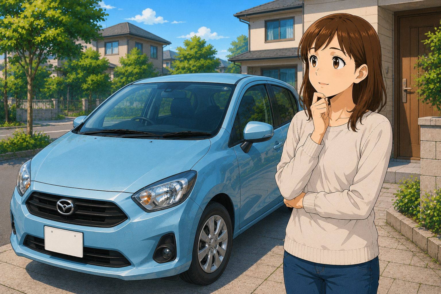 マイカーを購入した